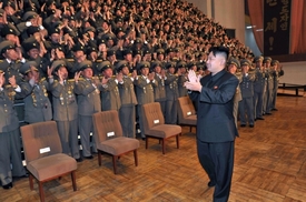 Korejský vůdce Kim Čong-un.